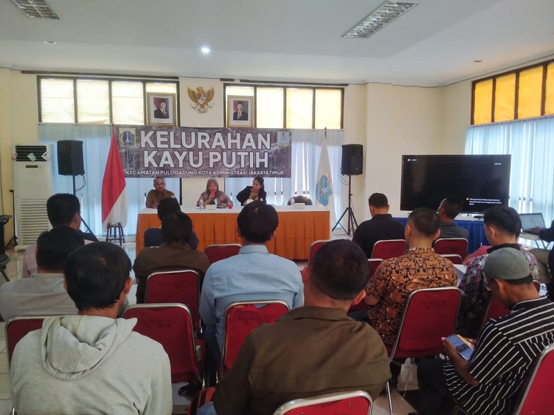 SDA Sosialisasikan Perbaikan Turap Phb Pulo Nangka