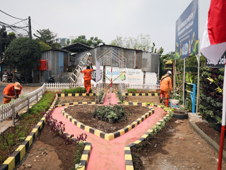 PPSU Sulap Area Kumuh Jadi Hijau di Penggilingan