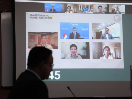 Berbicara Dalam Forum Transportasi Internasional, Gubernur Anies Paparkan Capaian Transformasi Trans