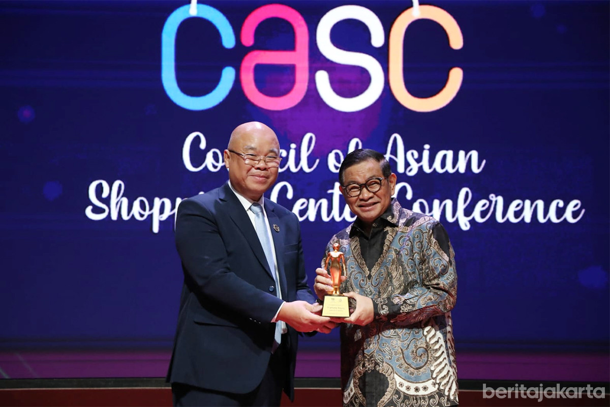 Gubernur Pramono saat menghadiri Council of Asia Shopping Centers (CASC) - Conferences 2025