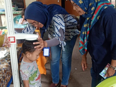 130 Lansia Dan Balita Kampung Bali Manfaatkan Pelayanan Posyandu