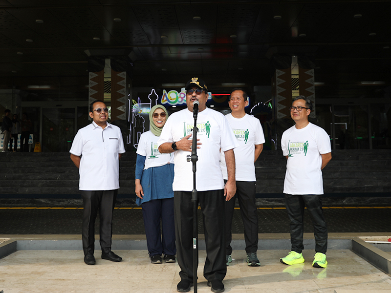 Wagub Rano Ajak Masyarakat Terapkan Hidup Sehat