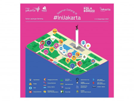 Rayakan Kolaborasi, Festival #IniJakarta Hadir di Lapangan Banteng Akhir Pekan Ini