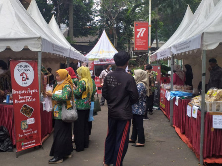  70 Pelaku UMKM Jakpreneur Ikuti Bazar di Kebayoran Baru 
