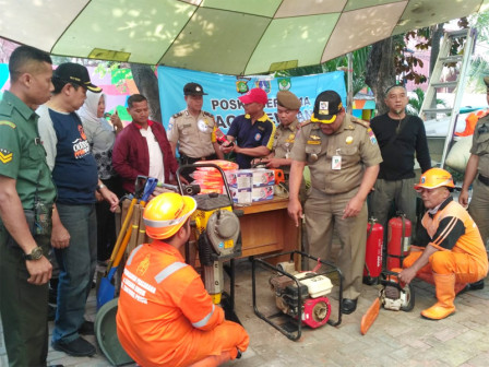 Posko Siaga Bencana Kelurahan Tanjung Priok Siap Hadapi Banjir