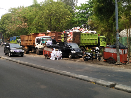 Sampah Jaksel Hanya Terangkut 650 Ton