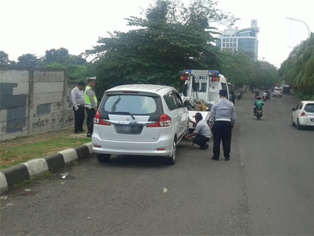 Ratusan Kendaraan Terjaring Razia di Jakut