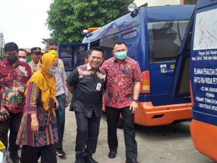  75 Personel Gabungan Lakukan Pengawasan di Lima Pasar Tradisional