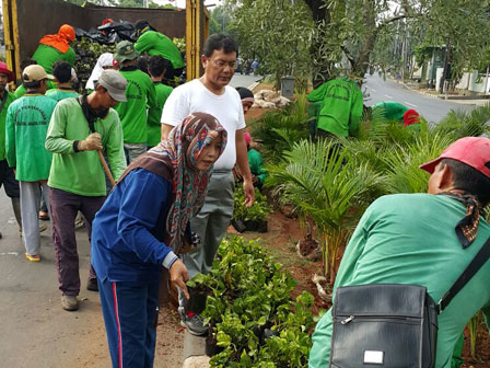  Jalur Hijau  Jl Pluit Timur dan Selatan Direnormalisasi 