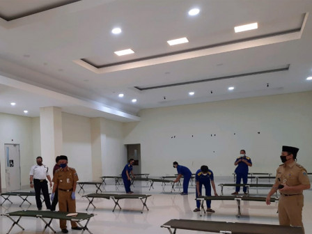 GOR Cilandak Dipersiapkan Sebagai Tempat Isolasi Sementara