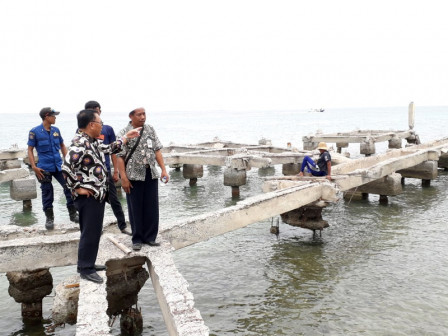  Pembongkaran Pujasera Pulau Untung Jawa Sudah 60 Persen 