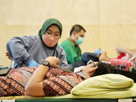 PMI DKI Jakarta Gelar Aksi Donor Daerah di Balaikota 