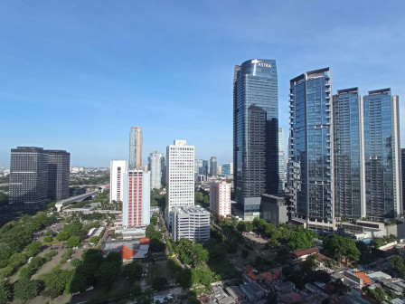 Langit Jakarta Cerah Berawan Hari Ini 