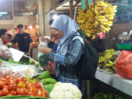 Pengawasan Pangan di Lima Pasar Tradisional Tidak Ditemukan Bahan Berbahaya