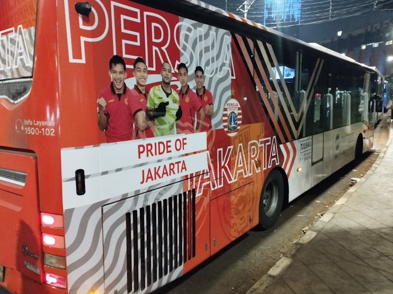  30 Armada Bernuansa Persija Sudah Beroperasi 