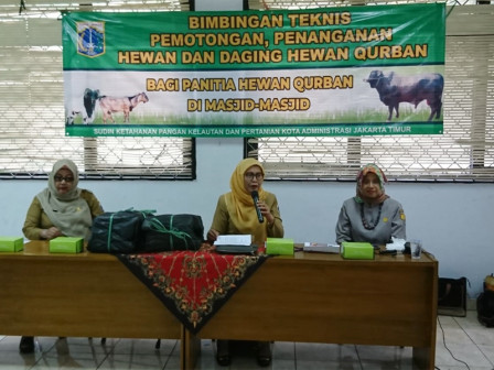  100 Peserta Ikuti Bimtek Pemotongan Hewan Kurban	