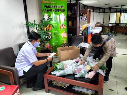 Dinas KPKP Awasi Pangan Segar di 25 Pasar Swalayan Secara Online 