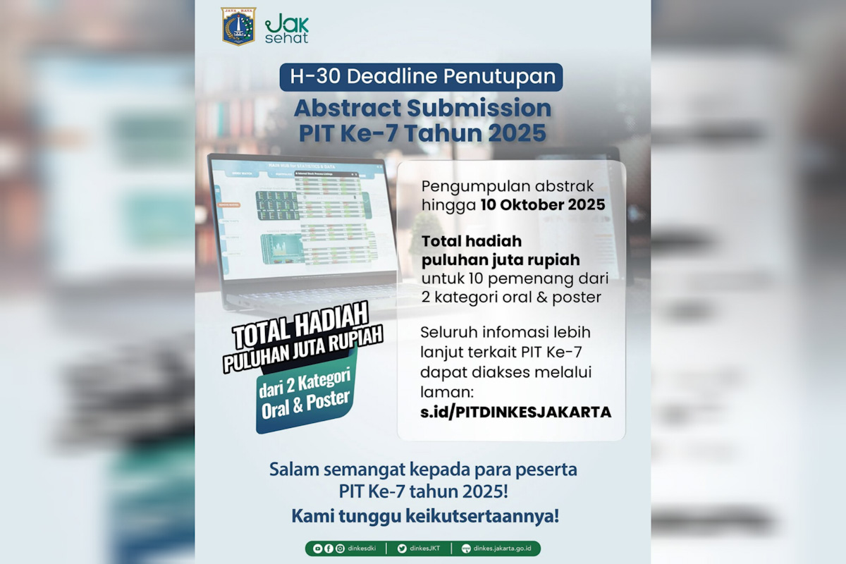Ajang Kompetisi Ilmiah Tahunan Dinas Kesehatan DKI Jakarta