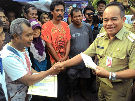  Walikota Santuni Korban Kebakaran Klender Rp 39 Juta