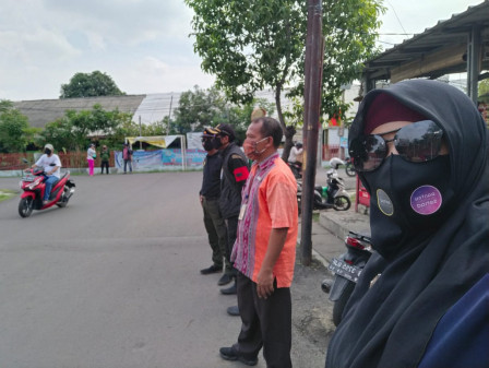  20 Warga Terjaring Operasi Tertib Masker Kelurahan Semper Timur 