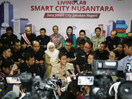 Wagub Kunjungi Living Lab Smart City Nusantara