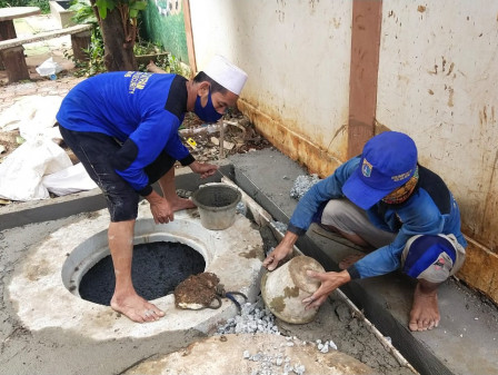  32 Sumur Resapan di Petamburan Dibangun 