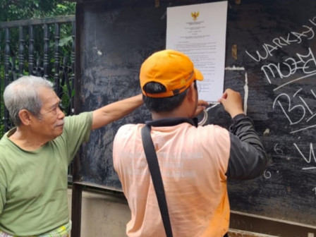  Kelurahan Sukabumi Utara Sosialisasikan Penggunaan Masker