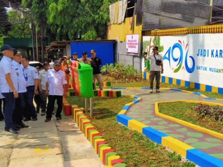 Pemkot Jaksel Tinjau Dua Lokasi Penataan Kawasan Unggulan