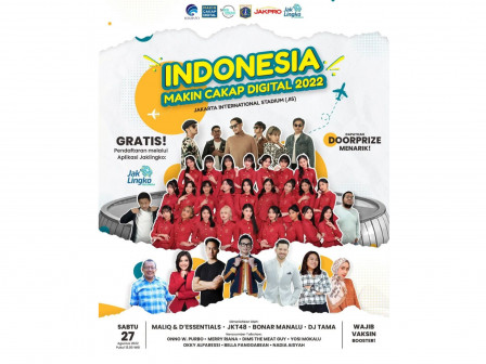 PT JakLingko Indonesia Sediakan 60.000 Tiket Gratis Dukung Event IMCD di JIS 