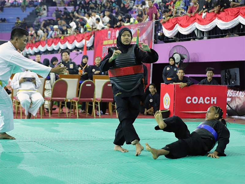  Seleksi Menuju POPNAS, Dispora Gelar Invitasi Pencak Silat Pelajar 2025