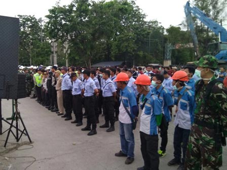 1.509 Petugas Gabungan Tertibkan 300 Bangli di Taman BMW 