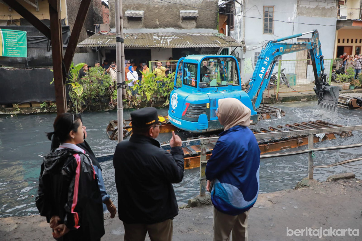 Normalisasi Kali Cakung Lama dan Ciliwung Jadi Prioritas 