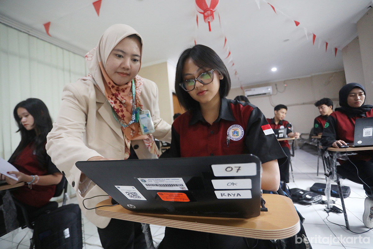 Pelatihan kerja bidang administrasi perkantoran yang diadakan di Rusun Jati Rawasari