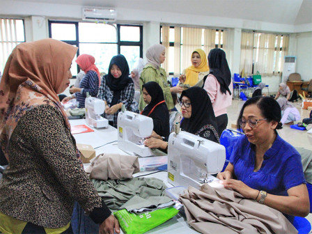  40 Peserta Ikuti Pelatihan Wirausaha Industri Bidang Fashion