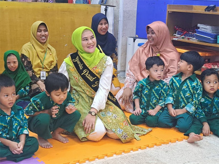  Bunda PAUD Jakpus Kunjungi Sekolah di Masjid Istiqlal