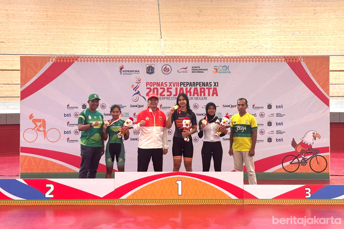 Cabor Balap Sepeda DKI Tambah 7 Medali POPNAS 2025 
