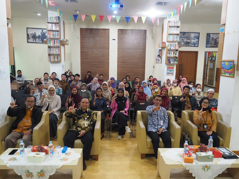 Sudin Pusip Jakpus Gelar Bimtek Diikuti 50 Pengelola Perpustakaan SD/MI 