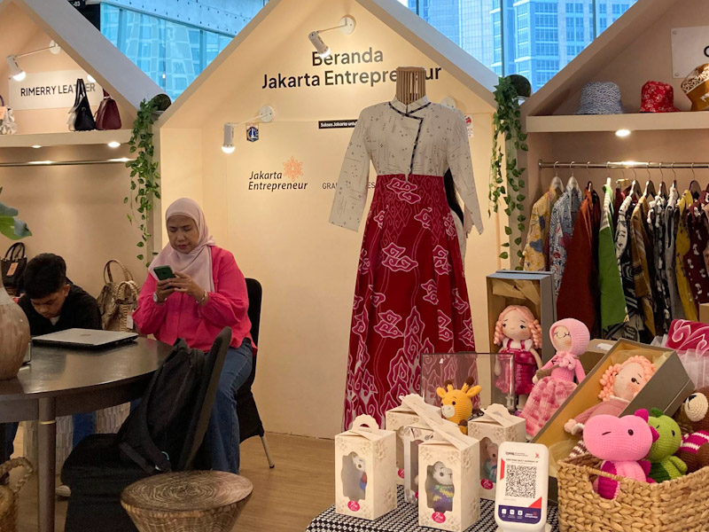 UMKM Binaan Jakarta Enterpreuner Tampilkan Produk di Grand Indonesia 