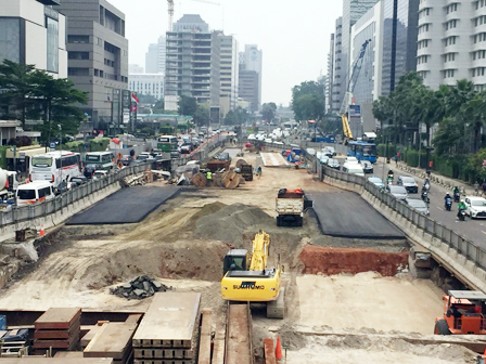  Taman dan Pedestrian Terkena Dampak Pembangunan MRT Ditata 