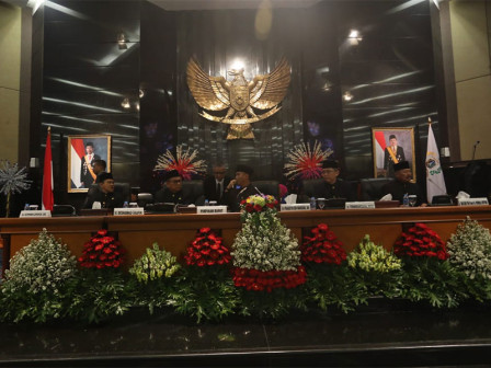  Anies Hadiri Rapat Paripurna Istimewa DPRD DKI Dalam Rangka HUT ke-492 Kota Jakarta 