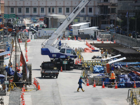 Pekerjaan Konstruksi Paket Kontrak 202 MRT Jakarta Fase 2A Resmi Dimulai
