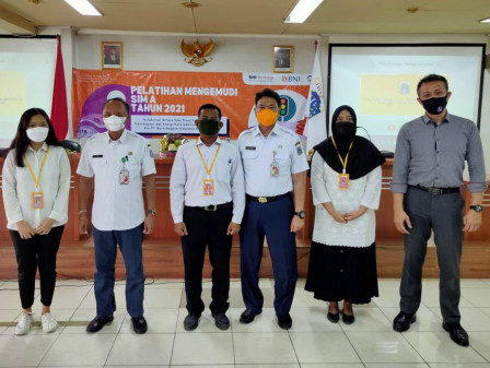 Sudin Nakertransgi Jakpus Gelar Pelatihan Mengemudi Sim A
