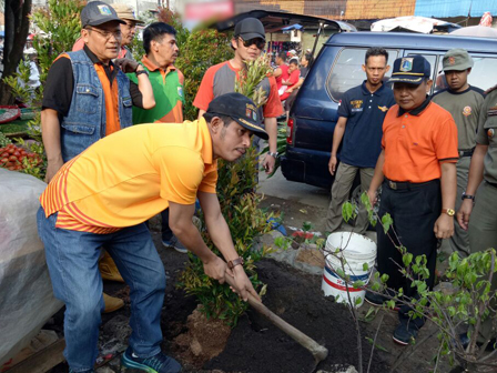 Bekas Kantor Pos Polisi di Sulap Menjadi Taman