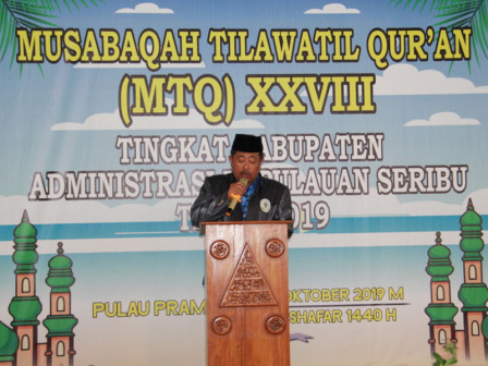 MTQ Tingkat Kabupaten Dibuka di Pulau Pramuka