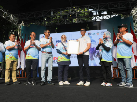 Gerakan Jakarta Berjaga Raih Penghargaan MURI