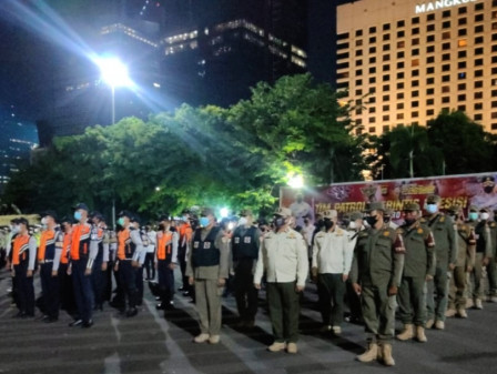 25 Personel Satpol PP Bantu Amankan Crowd Free Night 2