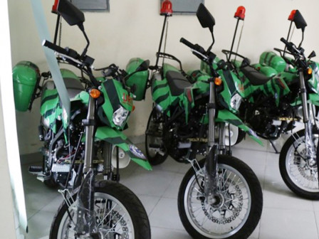 UPT AGD Dinas Kesehatan Tambah 12 Motor Unit Reaksi Cepat