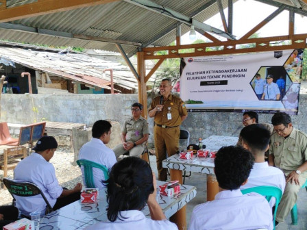 10 Warga Tidung Ikuti Pelatihan Teknik Pendingin