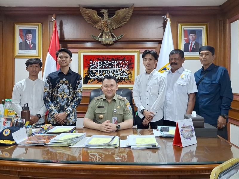 Senangnya RT Termuda di Jakarta Utara Temui Wali Kota