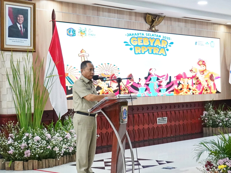 Ali Murtadho Buka Gebyar RPTRA Tingkat Kota Jakarta Selatan